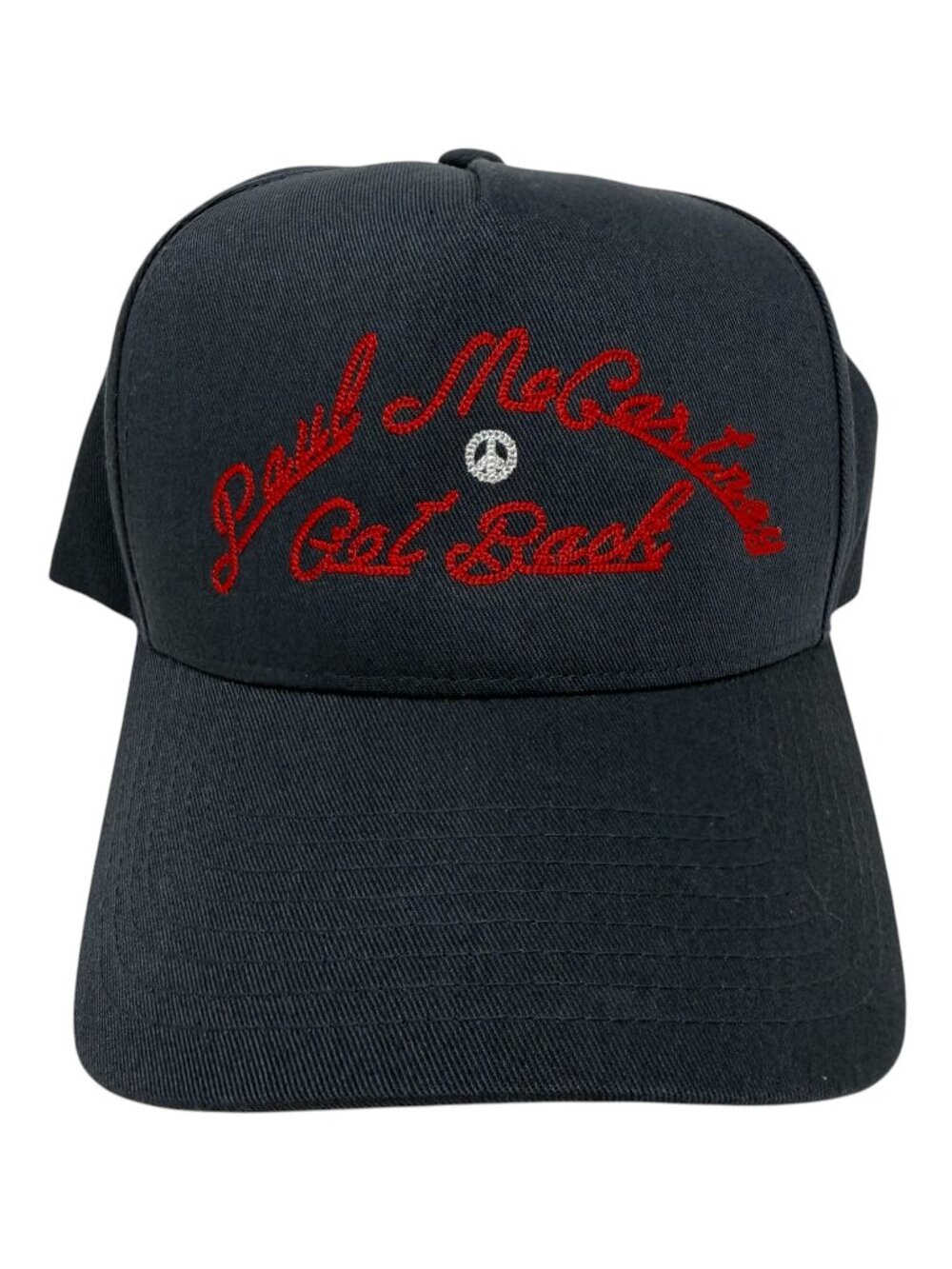 Paul McCartney Got Back Tour Hat Rare Navy Blue Snapback